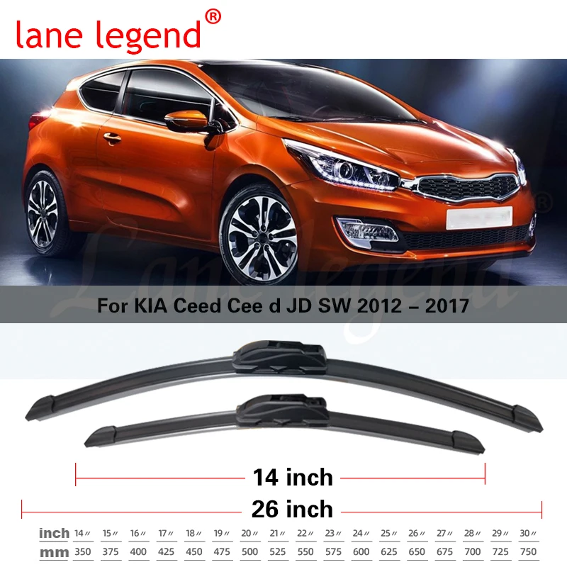 Kia Cee'd - Ruitenwisser motor achter Cee'd