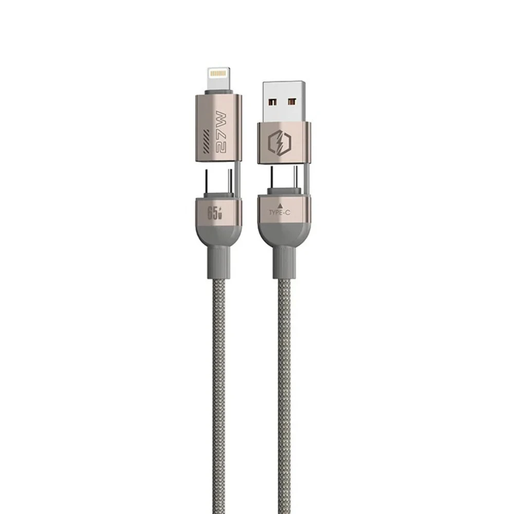 Ultra-Power Magnetic Multi Fast Charging & Data Cable - 240W, USB to Type C 4-in-1