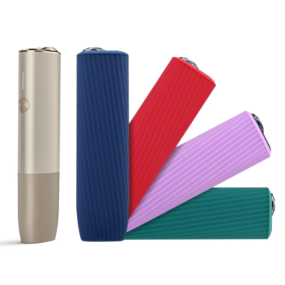 For IQOS ILUMA ONE E-cigarette Soft Silicone Protective Sleeve Case  Drop-proof Storage Cover - White Wholesale