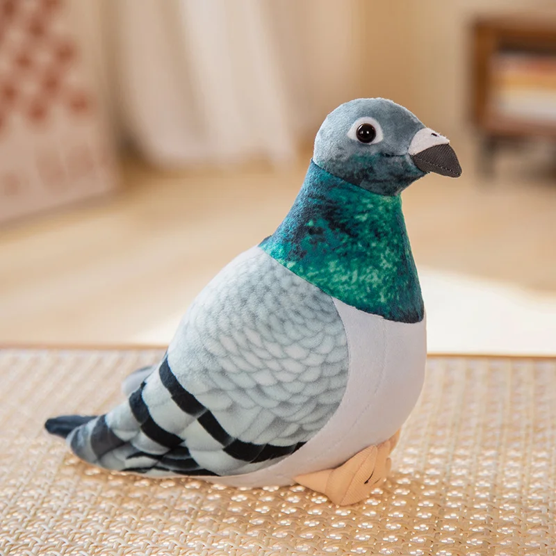 Imazione piccione gazza giocattoli di peluche morbidi animali di peluche del fumetto bambole per il compleanno regalo di Natale giocattoli di simulazione di uccelli  26