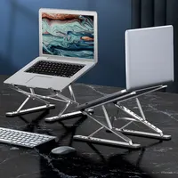 Laptop Stand For Macbook Folding Adjustable Aluminum Computer Pc Tablet Stand Notebook Tablelaptop Holder Heat Dissipation 4