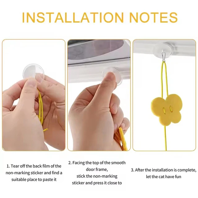 Hanging Simulation Cat Teaser Toy 4