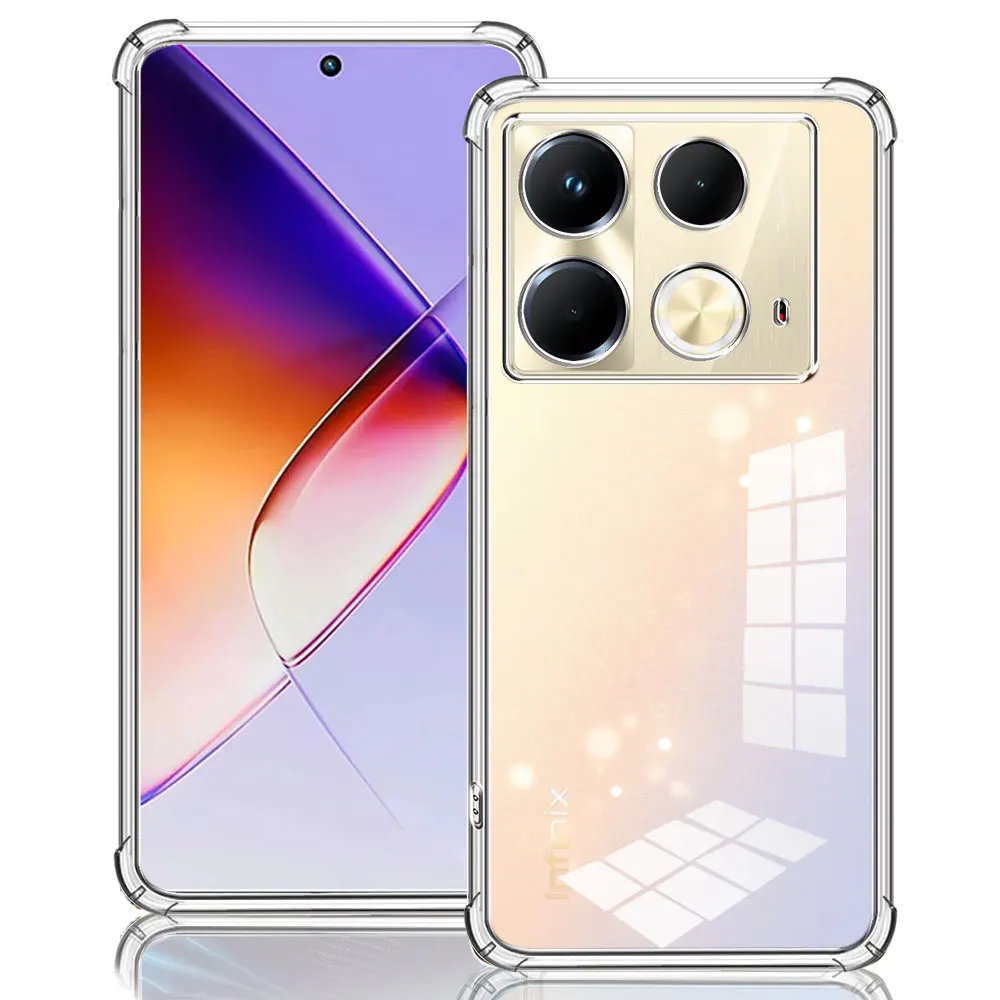 Shockproof Clear Soft Silicone Phone Case - Enhanced Protection & Style