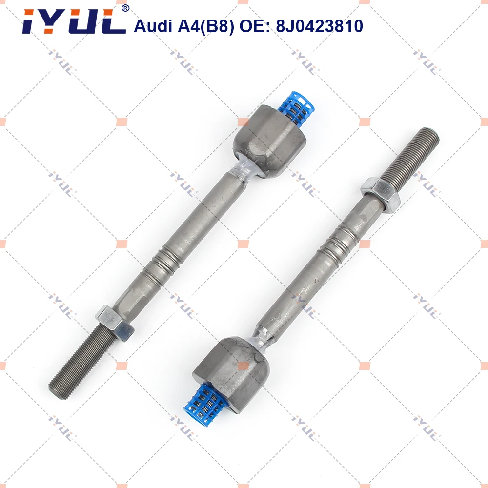 

IYUL Pair Front Axle Inner Steering Tie Rod Ends Ball Joint For Audi A4 8K2 8K5 8KH B8 A5 8F7 8TA Q5 A8 4H2 TT 8J3 8J0423810