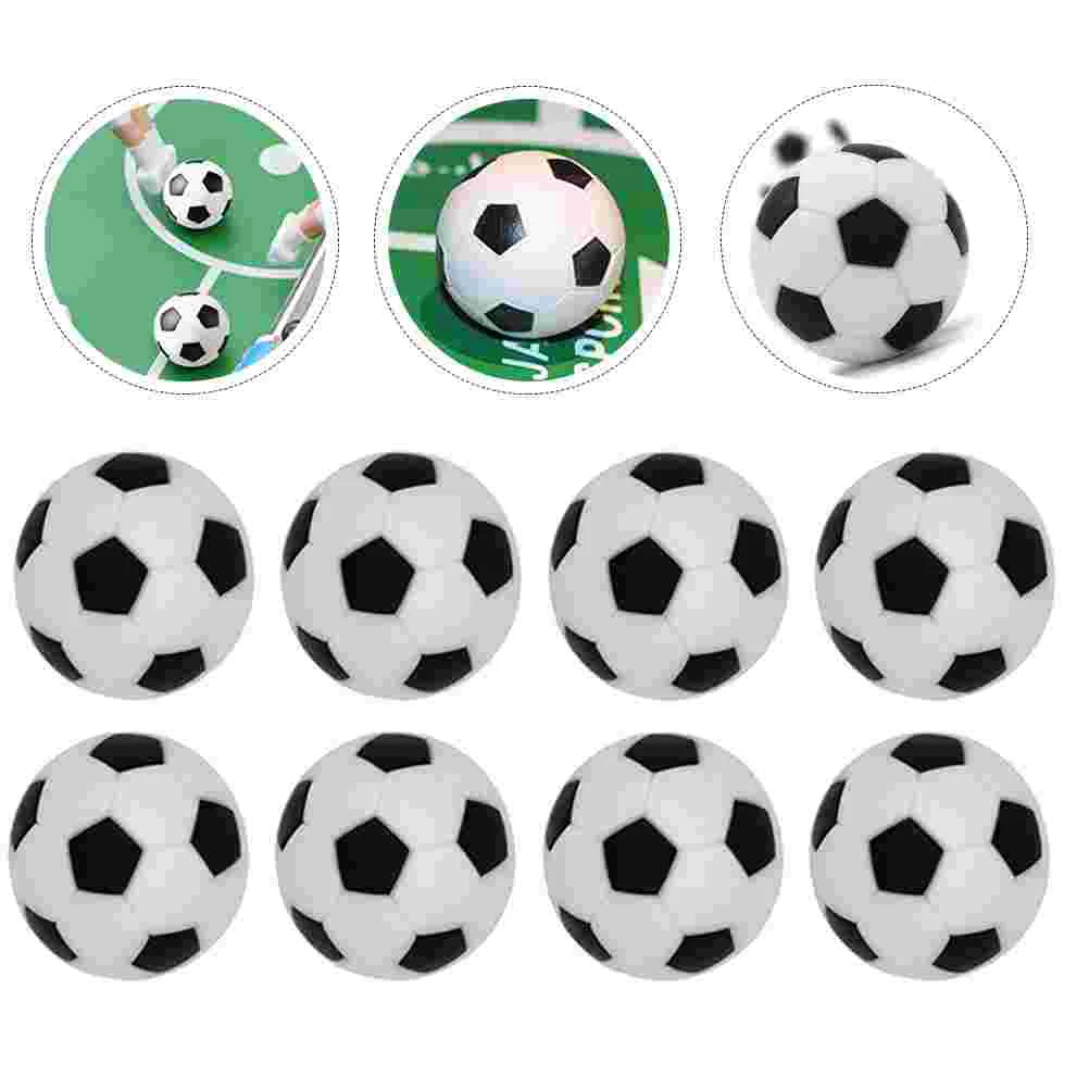 

10 PCS Foosball Replacement Parts Tabletop Game Balls Soccer Toy Football Child