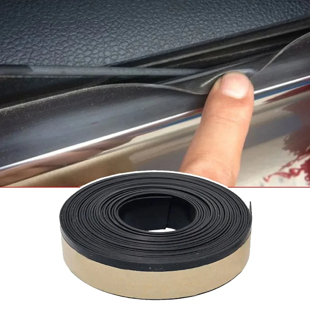 4m Car Outer Window Seal Strip Waterproof Rubber Weatherstrip For Front Rear