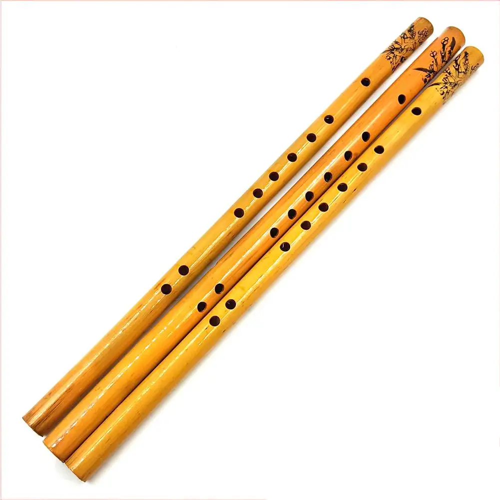 

High Quality Bamboo Flute Professional Woodwind Musical Instruments 6 Holes Student Chinese Dizi Xiao Vertical Flauta