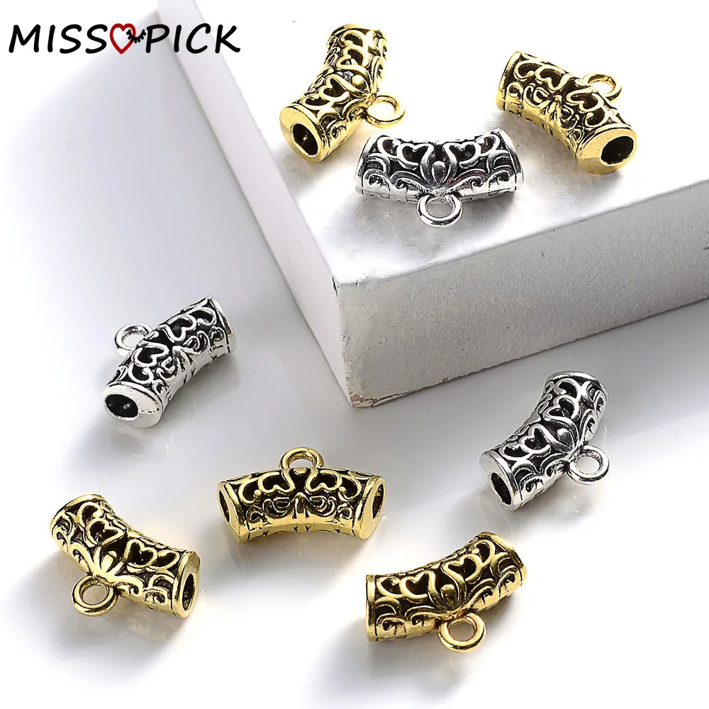 Charms Bails Spacer Beads Connectors Pendants Metal Bails Jewelry