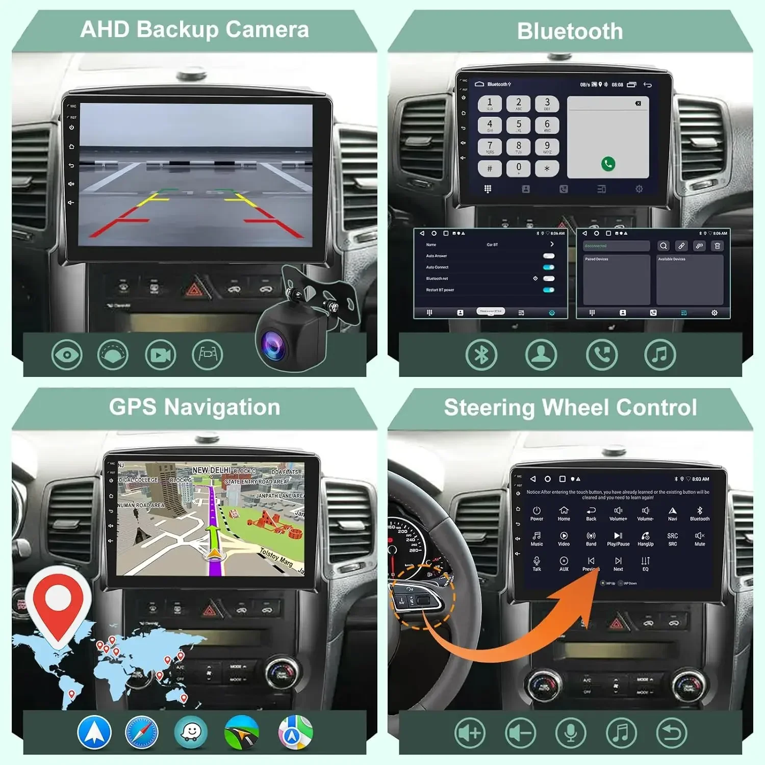 Android Car Stereo Radio GPS Navigation System for Kia Sorento