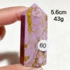 1PC Natural Crystal Phosphosiderite Tower Reiki Energy Spiritual Meditation Home Decor Gem Crystal Gift 2