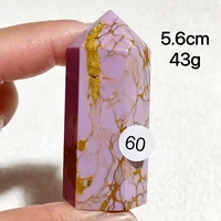 1PC Natural Crystal Phosphosiderite Tower Reiki Energy Spiritual Meditation Home Decor Gem Crystal Gift 2