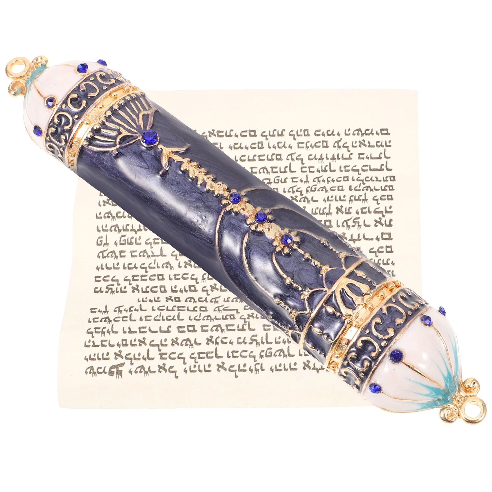 

Retro Metal Mezuzah Home Door Mezuzah Plaque Decor Religious Mezuzah Decoration