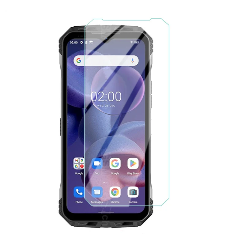 REY Pack Da 2 Pellicole In Vetro Temperato Per DOOGEE V Max Plus E V30 Pro, Durezza 9H+, Rivestimento Oleofobico, Trasparente E Facile Da Applicare - 4