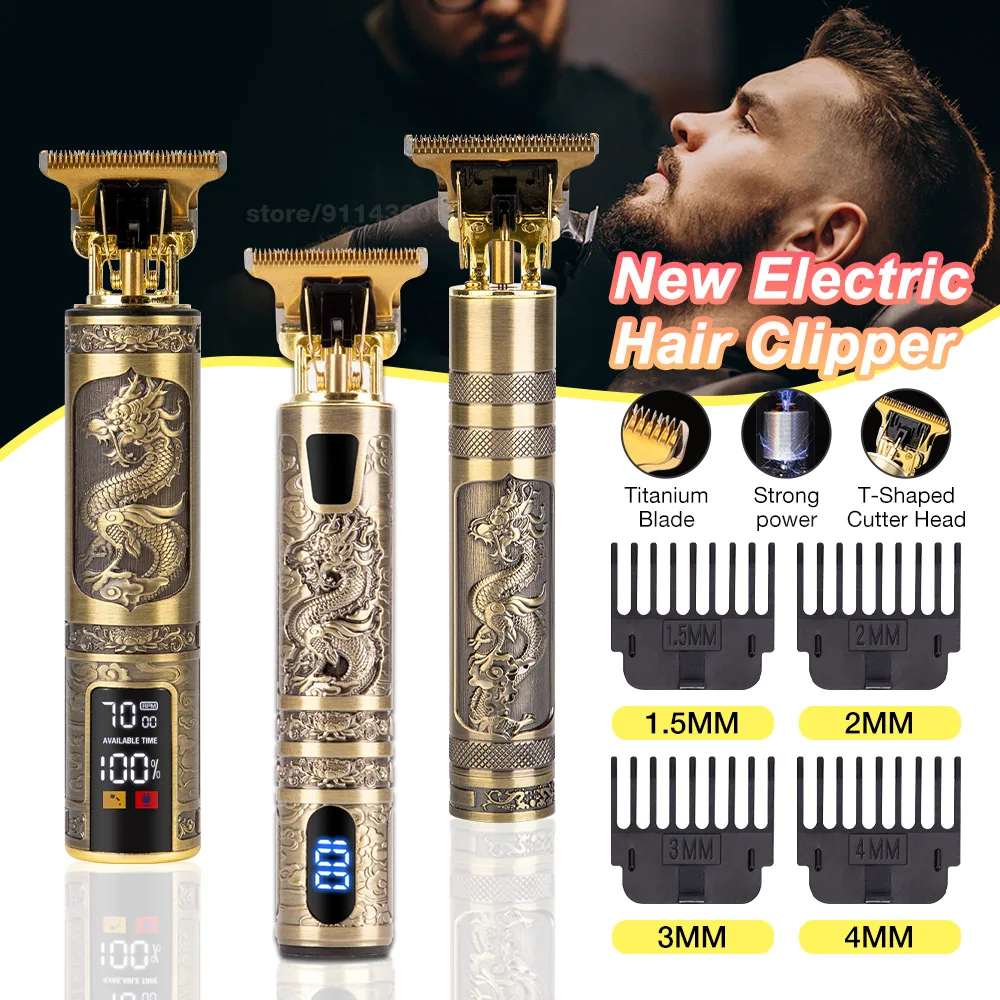 NewT9 Electric Hair Clipper Hair Trimmer For Men Rechargeable Electric  Shaver Beard Barber Hair Cutting Machine For Men Hair Cut