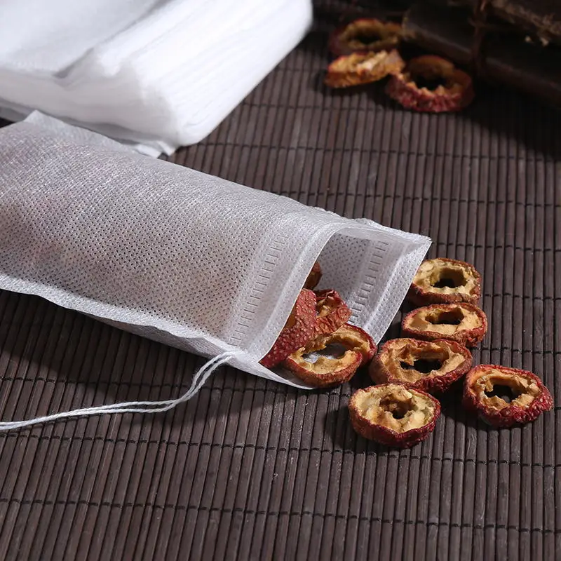 Non-woven Fabric Tea Bags Food Grade Spice Filters 100pcs