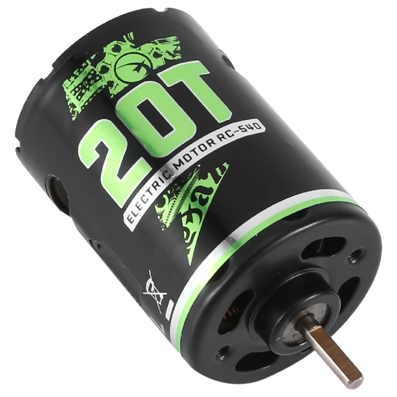IDUD 540 Brushed Motor With 1060 Brushed ESC 60A 2-3S Lipo Waterproof Electric Speed Controller For RC 1/10 Car