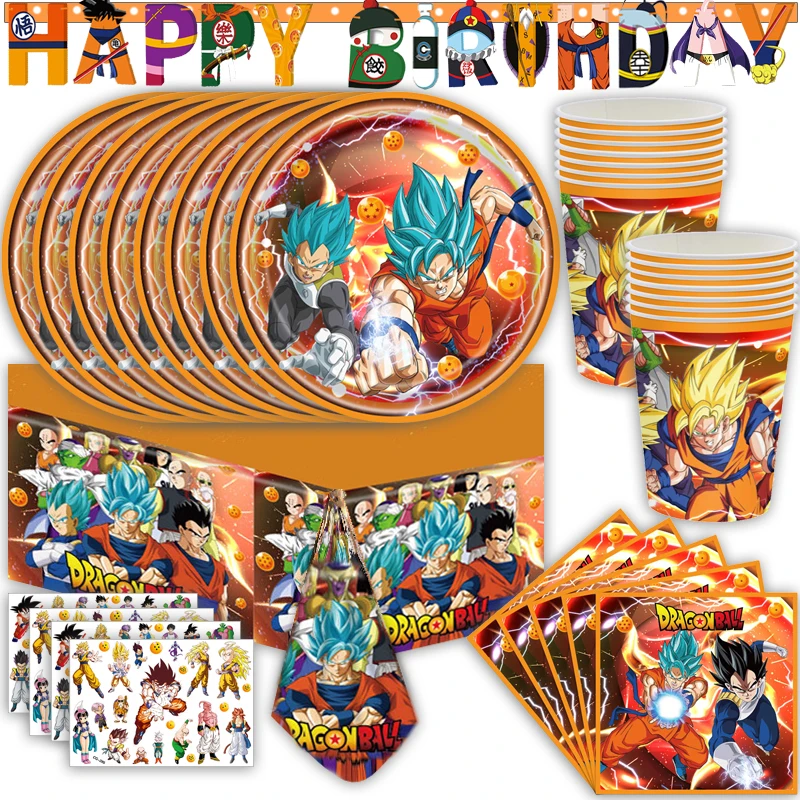 DragonBallZBirthdayPartySuppliesPendantSonGokuKidsDecorations