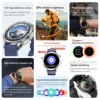 2025 New For OPPO Watch X2 Smart Watch GPS Sports Track Heart Rate Music Bluetooth Call IP68 Waterproof AMOLED Smart Watch 2