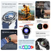 2025 New For OPPO Watch X2 Smart Watch GPS Sports Track Heart Rate Music Bluetooth Call IP68 Waterproof AMOLED Smart Watch 2