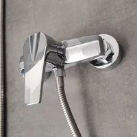 ก๊อกน้ำผสมอ่างอาบน้ำแบบผสมน้ำร้อนน้ำเย็น วัสดุโลหะผสมสังกะสี สำหรับห้องน้ำ 6