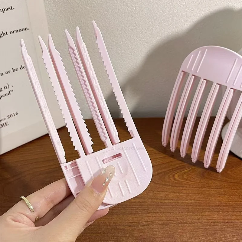 Fluffy Hairpin Curling Bangs Clips Hair Roots Volumizing Hair Clips Women Curling Fixed Shape Fashion Volume Roller