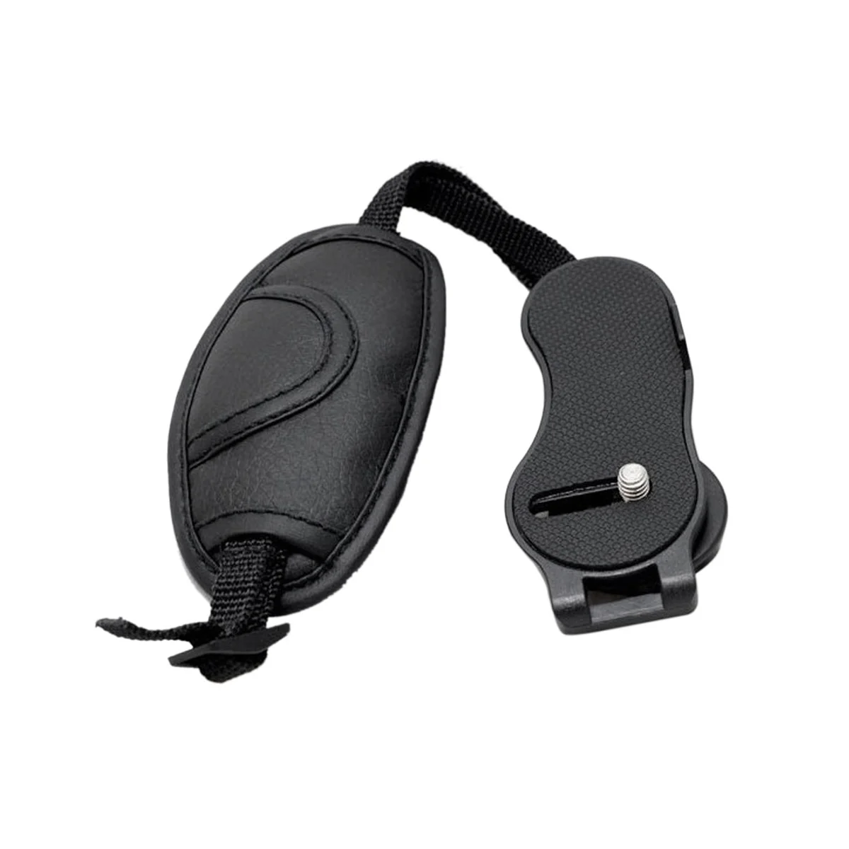 

1 шт., кожаный ремешок на запястье для DSLR-камер Nikon для Canon (черный)