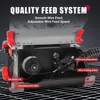 140Amp MIG Welder Flux Core MIG Welder/Stick/Lift TIG 3 in 1 Welding Machine, Welder Machine 110V With Synergy IGBT Inverter 5