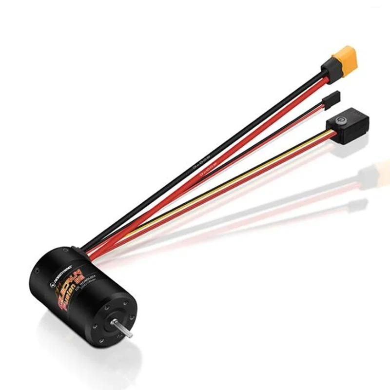 Двигатель Hobbywing quirun Fusion SE 40A ESC 2-в-1 чувствительный бесщеточный водонепроницаемый источник питания 1/10 кв 1/8 кв радиоуправляемая модель автомобиля