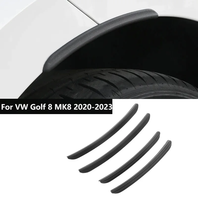

4 шт./комплект, автомобильные бамперы для VW Golf 8 MK8 2020-2023