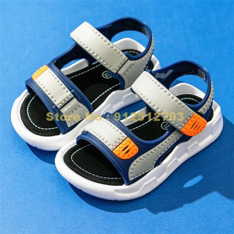 children's shoes for high arches Children Summer Boys Sandals Baby Kids Flat Child Beach Shoes Sports Soft Non-slip Casual Toddler Shoes Sandal for girl