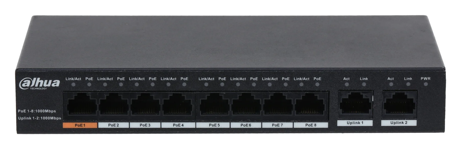 Dahua switch dh-pfs3010-8gt-96 10G 7PoE + 96W unmanaged | Компьютеры и офис