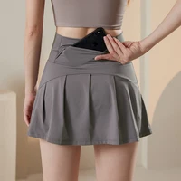 Summer High Waist Sports Short Skirt Lined Shorts Fitness Yoga Quick Dry Running Sport Skirts Tennis Skirt Golf Wear for Women 1