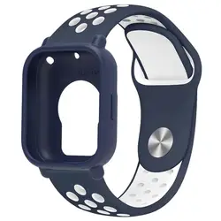 Bracciale Sportivo in Silicone Traspirante Bicolore con Protezione Morbida a Fessura