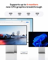 Mini PC AOOSTAR MACO AMD Ryzen 7 H255, 24 Go de RAM, 1 To SSD, Ordinateur de bureau pour jeux et bureautique, avec OCuLink et USB4, Prise en charge de la GPU externe, Ope 4