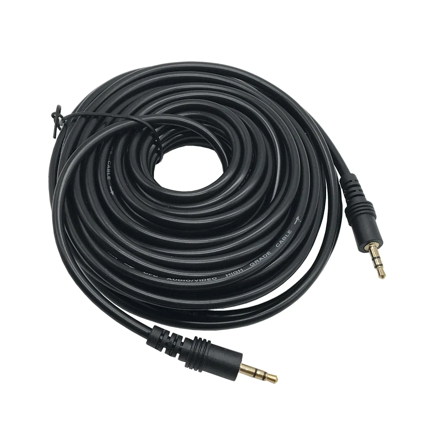 3.5mm Jack Audio Cable Male To Male / Female AV Headphone Speaker Wire 1.5M 3M 5M 10M 15M 20M
