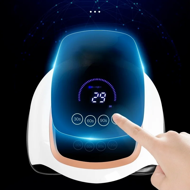 

UV LED Lamp For Nails Dryer Manicure Nail Lamp 4 MODE With Motion sensing LCD Display Touch switch Curing poly Nail gel Polish