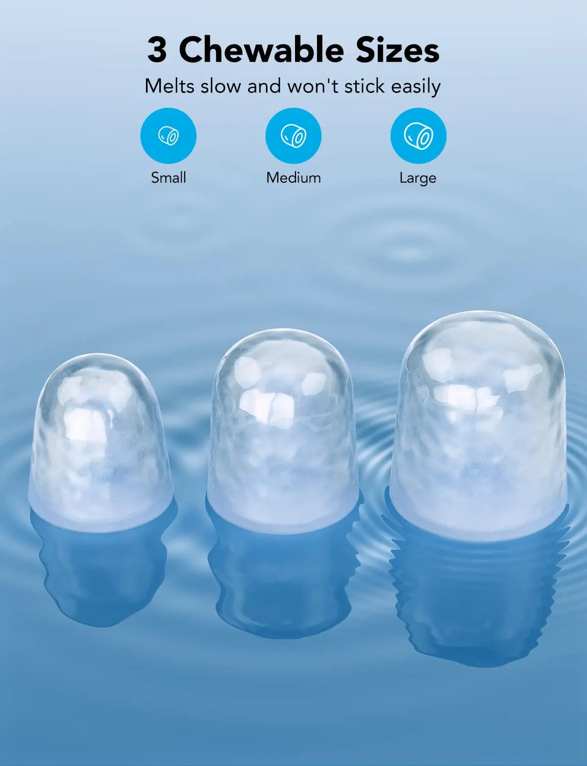 Machine Countertop with Self Cleaning, Voice Remote, 26lbs in 24Hrs, 9 Ice Cubes in 6 Minutes 3 Sizes, Portable Ice Makers with 5