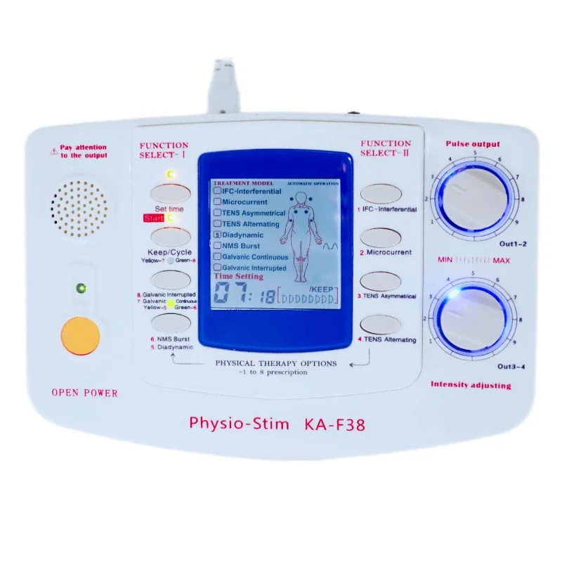 

For KA-F38 4 channels Hot selling in Central Asia Hydromagnetic therapy head for tens foot massager