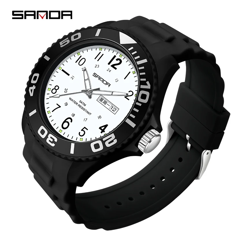 JewelryWe Coppia di orologi al quarzo, analogici, partner dell'amicizia, data, calendario, cinturino in acciaio inox, con lancette luminose e strass, quadrante rotondo, regalo per uomo e donna, oro