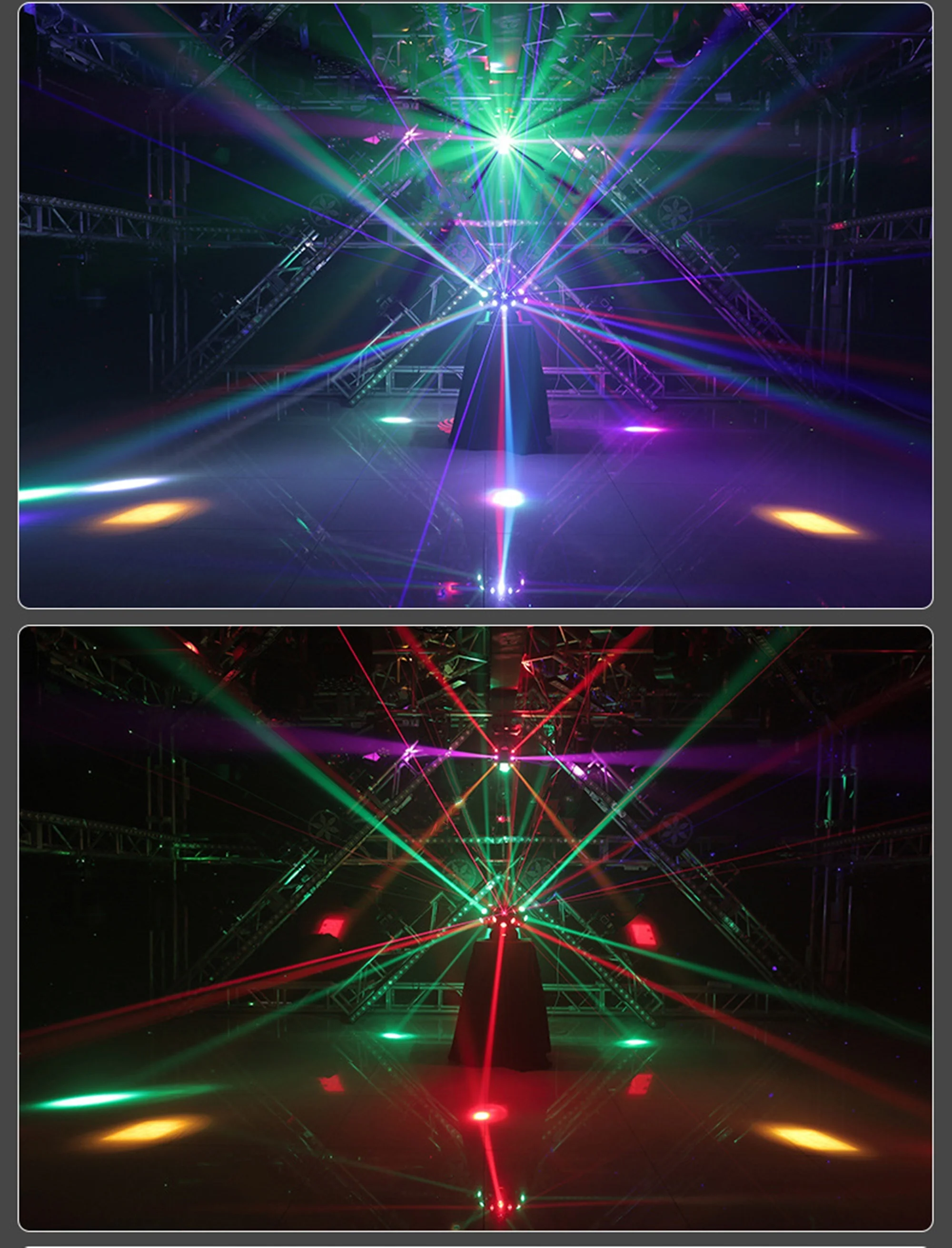 Multifunctional LED Rotating Laser Beam Light Shop City PH