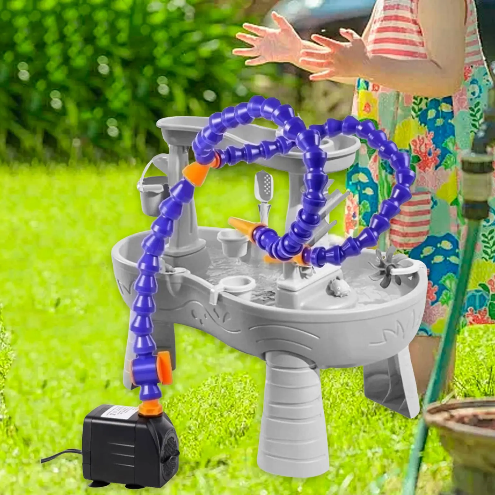 25W Play Water Table for Kid Water Table Pump for Kids Girls Boys Child 2