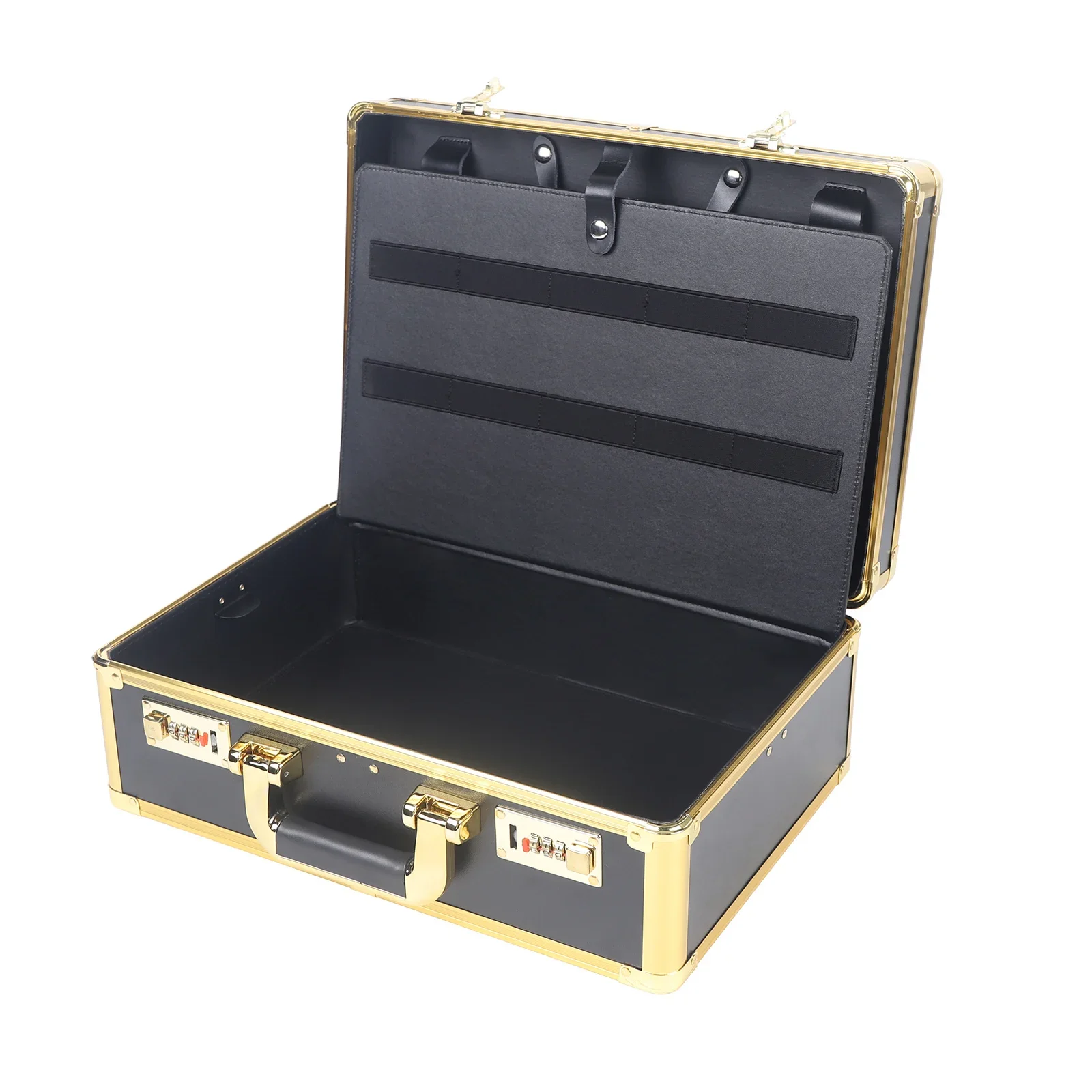 Professioneller Friseurkoffer, tragbarer mobiler großer Make-up-Koffer mit Codeschloss, Organizer-Box für Haarschneidewerkzeuge für Friseure – Detail 17