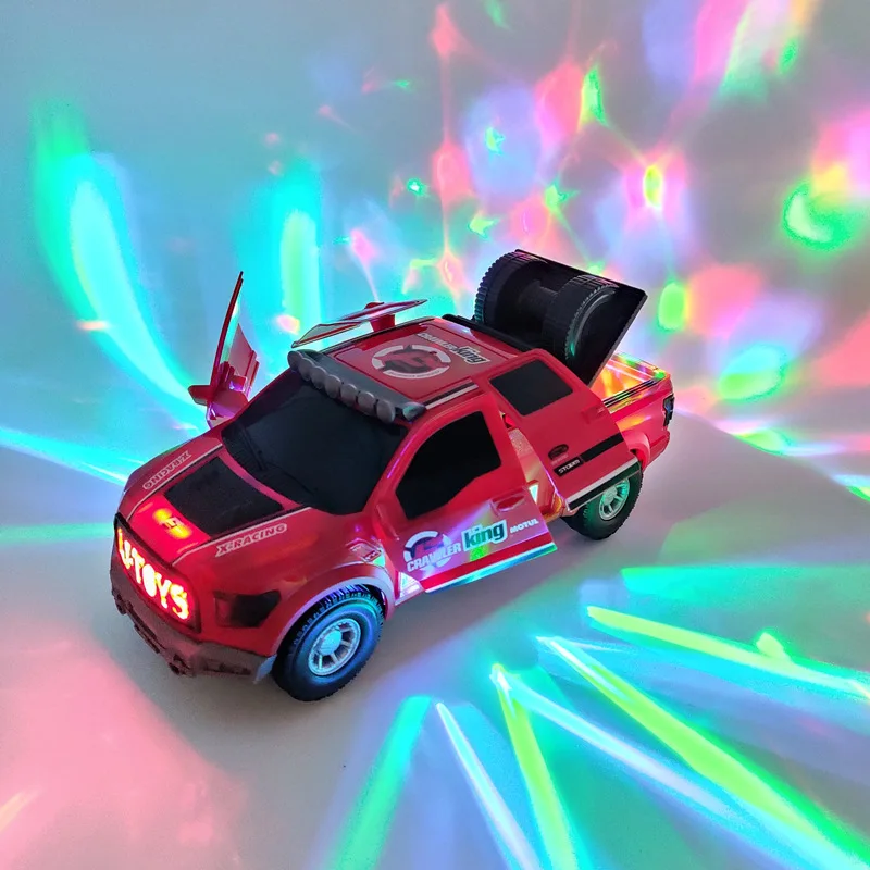 360 Graus De Deformação Elétrica Rotativa Carro De Brinquedo Com Música Luz Polícia  Carro Veículo Modelo Crianças Brinquedo Presente Natal - Trilhos Para Carros  E Bicicletas - AliExpress