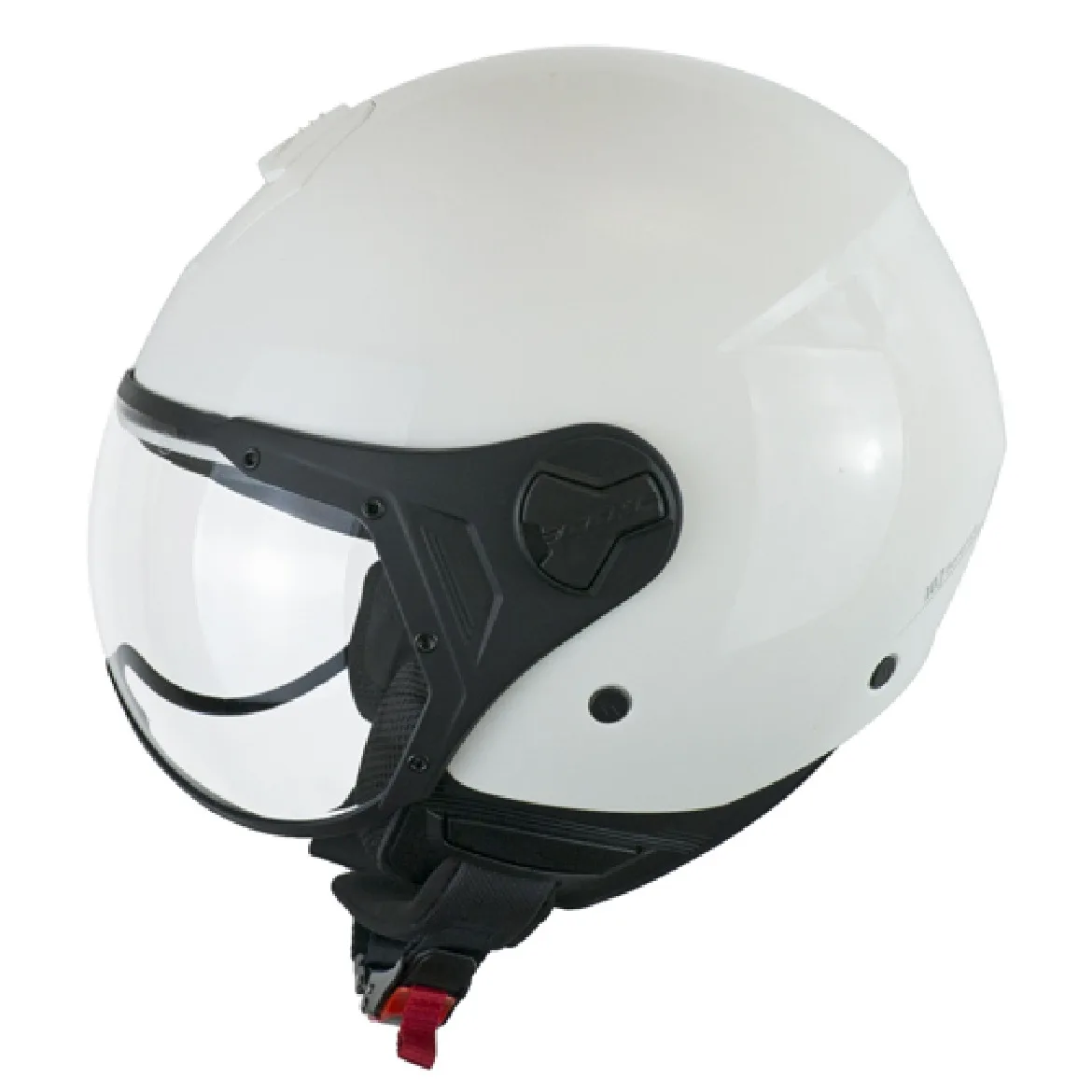 CGM Jet motorcycle helmet with visor fitting 107A FLORENCE MONO  White|Helmets| - AliExpress