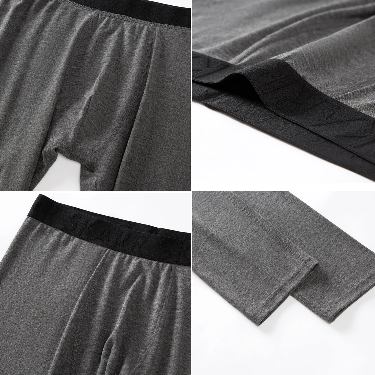 Thermal Underwear Sets 2pcs Pack Men Winter Sports Long Johns