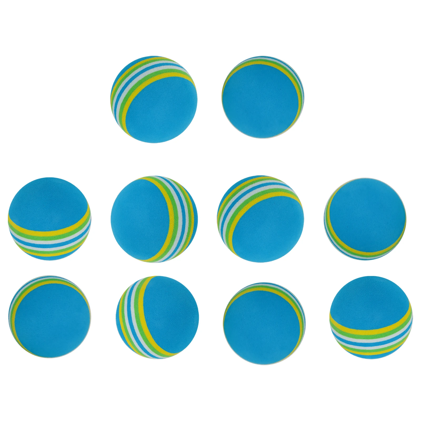 For Approach Shot Sponge Balls Golf Balls Red Blue Yellow Rainbow 42mm Foam Balls Soft Indoor Practice Sponge Balls 2