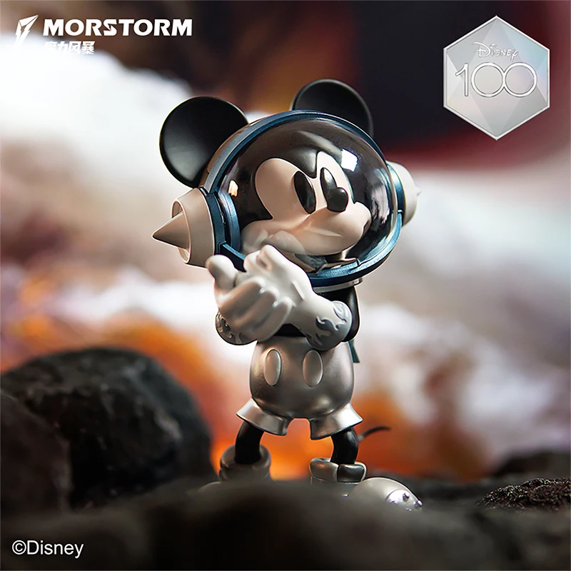 Disney Morstorm Mickey Mouse Minnie Mouse Figure Space Suit Ver 