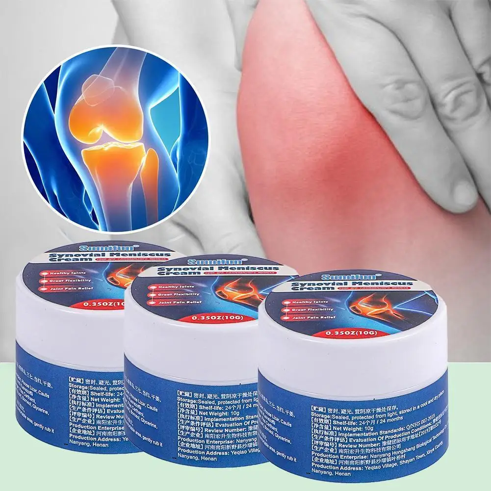Knee Pain Relief Cream Treat Synovitis Synovial Meniscus Care Ointment Leg Arthritis Orthopedic Ache Plaster