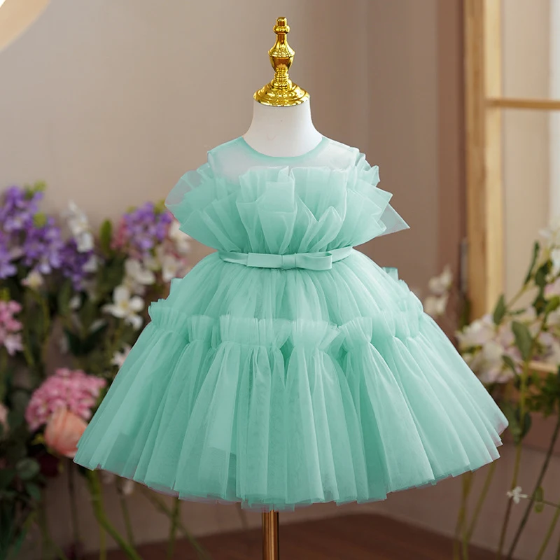 Tanio 1st urodziny księżniczka sukienki dla dziewczynek ślub spódnica Tutu sklep