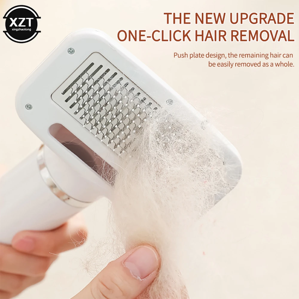 New Upgrade 2In1 Pet Dog Dryer Quiet Dog Hair Dryers and Comb Brush